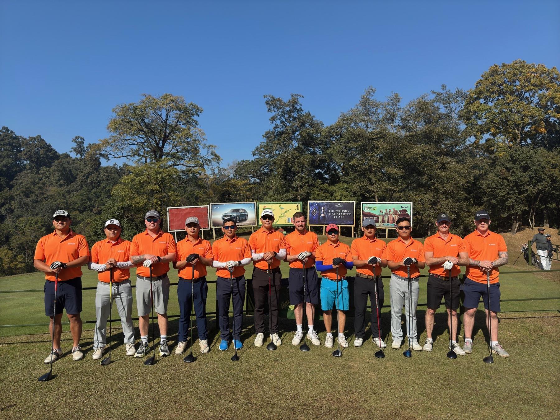 Group photo at Gokarna GC Ex CRUSADE SWING 2024